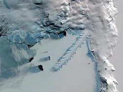 El retroceso de los glaciares, desde el espacio