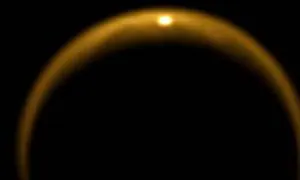 El reflejo del Sol confirma la presencia de un lago en el norte de Titán