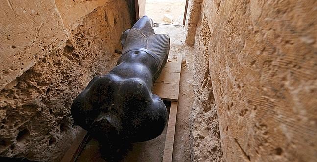 Descubierta una estatua del rey egipcio Ptolomeo IV de hace 2.200 <br> años