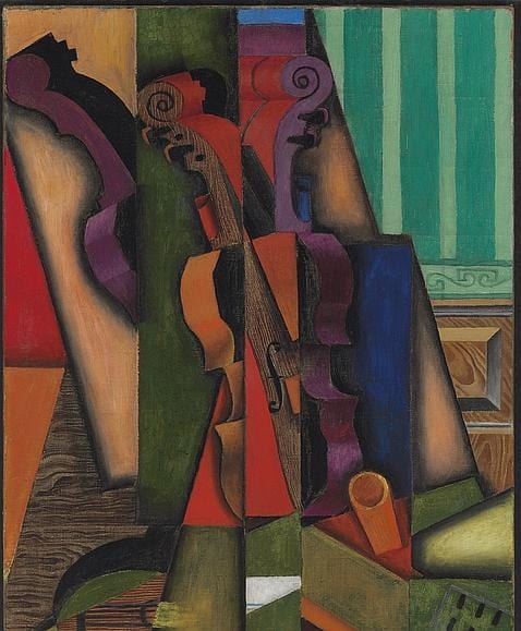 «Violin et guitarre», de Juan Gris. EFE
