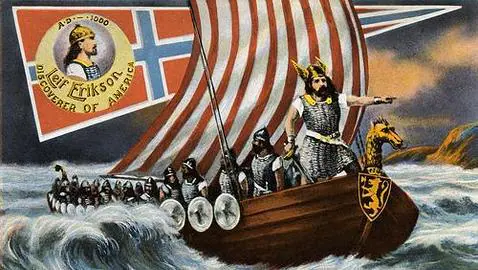 Leif Erikson, uno de los exploradores vikingos que se cree llegaron a América