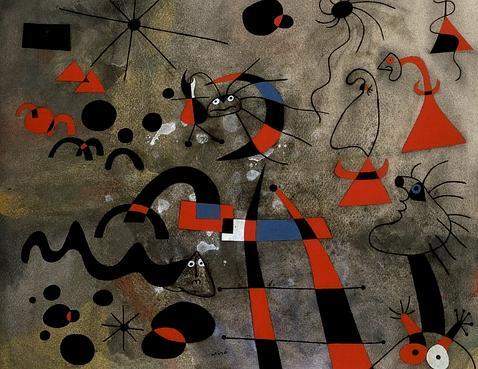 «La escalera de la evasión», de Joan Miró