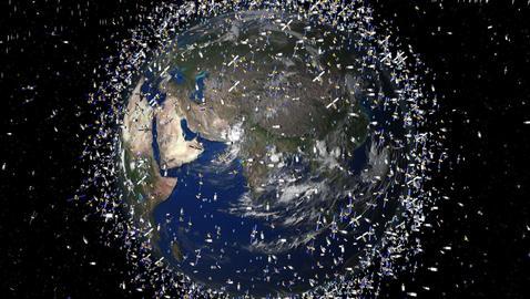 Decenas de miles de objetos se calculan en la órbita de la Tierra