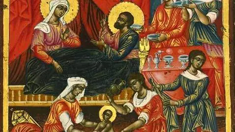 «Birth of the mother of God», una de las seis reliquias griegas. THE GUARDIAN