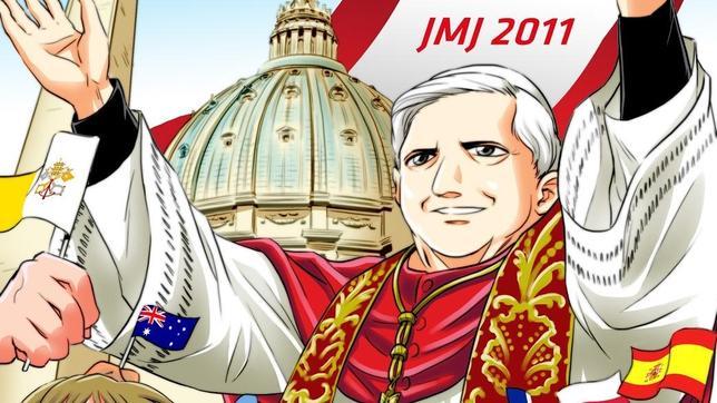 El cómic manga de Benedicto XVI