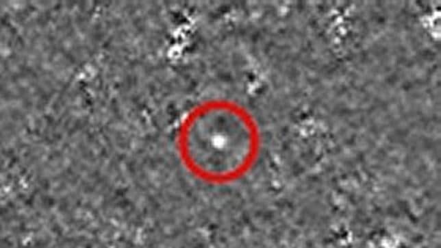 La primera imagen del cometa que visitaremos en 2014