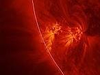 Detectan «olas» en el Sol que se mueven a 2.000 kilómetros por segundo
