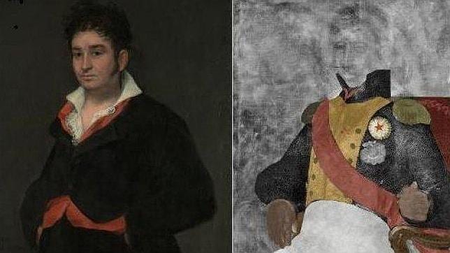 El Goya conocido (izquierda) y el descubierto. RIJKSMUSEUM