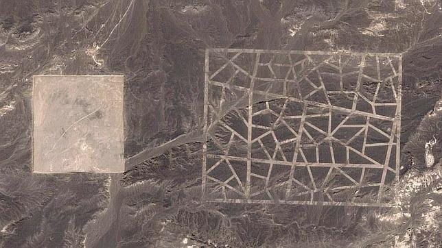 ¿Resuelto el misterio de las estructuras chinas gigantes visibles desde el espacio? 