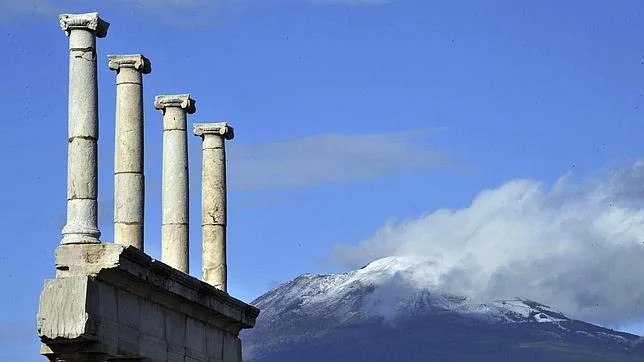 Se derrumba un nuevo pilar en Pompeya