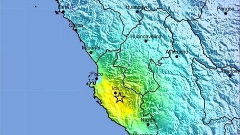 Un terremoto de 6,2 deja un centenar de heridos leves en el suroeste de Perú