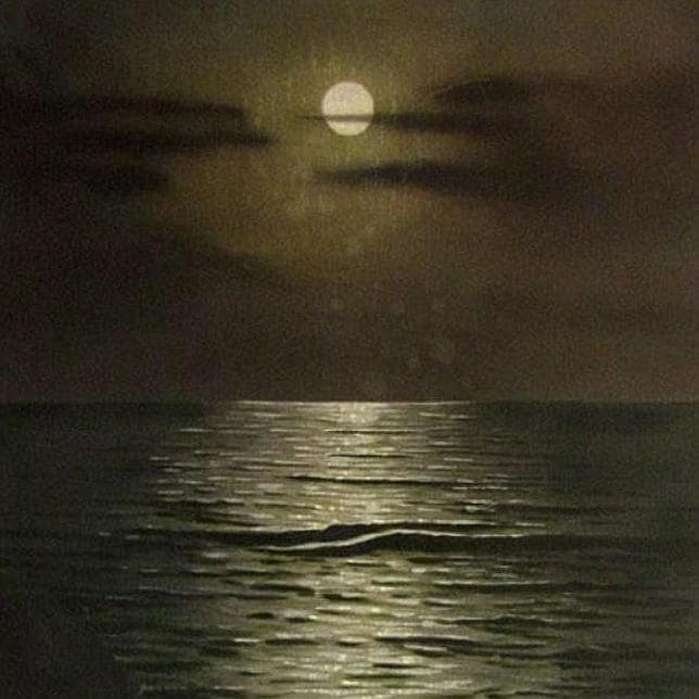 Vendido por 32.000 euros el cuadro pintado por Hitler «Paisaje marino nocturno»