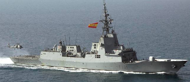 España negocia la participación de las fragatas F-100 en el escudo antimisiles
