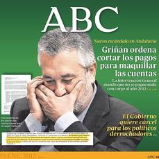 El escándalo destapado por ABC, portada a portada