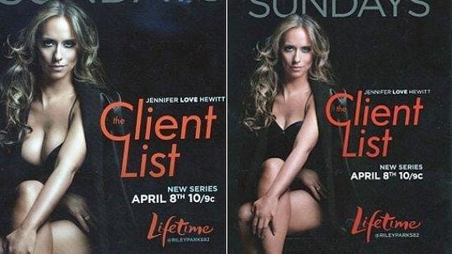 Jennifer Love Hewitt, censurada por lucir demasiado pecho en la serie «The Client List»