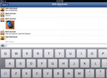 Facebook Messenger para iPad vendría con Video Chat incluído