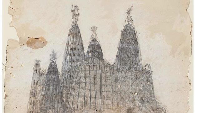 Los Mossos impiden la subasta de dos dibujos de la Colonia Güell de Gaudí