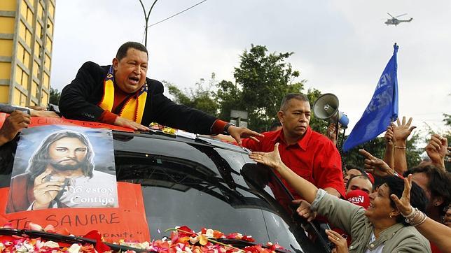 Chávez se agarra a la fe para vencer la terrible enfermedad que padece