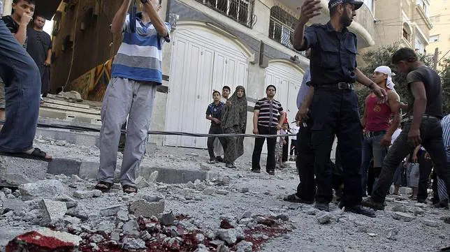 Ataques aéreos israelíes acaban con la vida de dos milicianos palestinos en Gaza