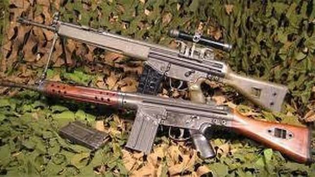 Un clan de narcos escondía dos fusiles de asalto CETME entre niños en la Cañada 