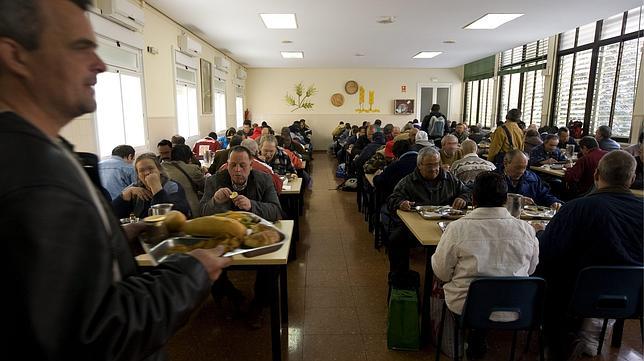 Comedor social en Madrid