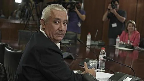 Javier Arenas, ante la comisión de los ERE