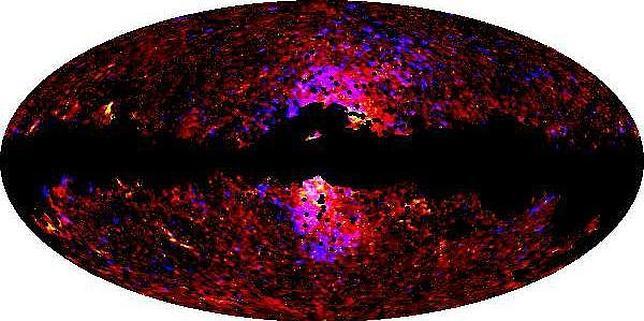 Hallan la primera «prueba física» de la materia oscura