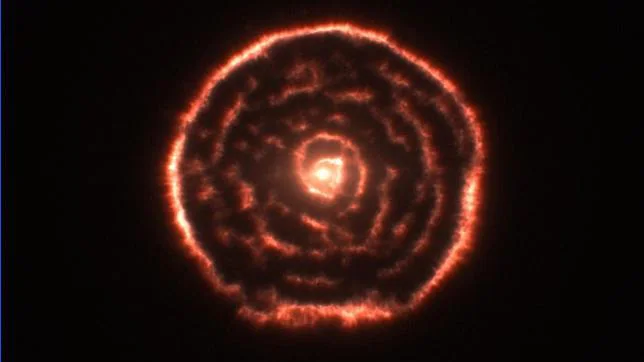 Una sorprendente espiral aparece en el espacio