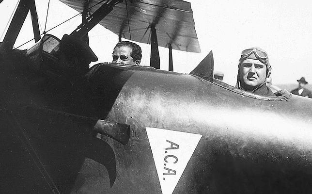 Ramón, el hermano de Franco que batió dos récord mundiales de aviación
