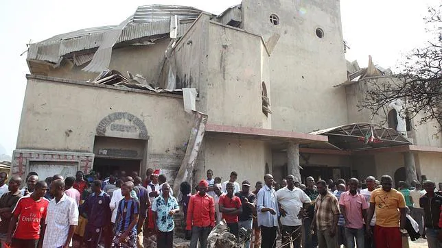 Incendian una iglesia y matan a seis feligreses en el norte de Nigeria durante la Nochebuena