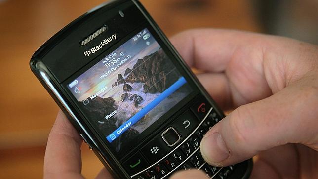 Vodafone restablece el servicio Blackberry 