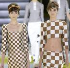 Llega la moda del vestido-ajedrez