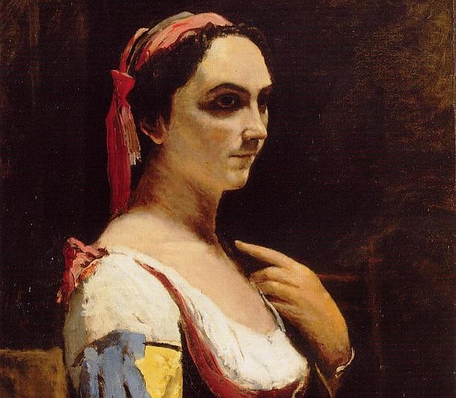 Lucian Freud donó un retrato de Corot a la National Gallery de Londres
