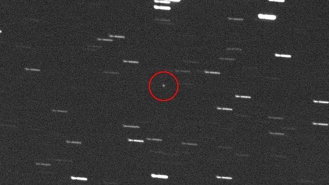 La primera imagen del asteroide 2012 DA14