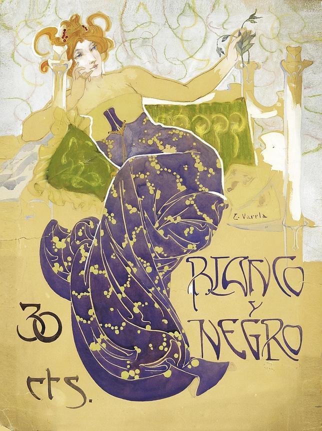 Portada de Blanco y Negro (13-12-1902), de Eulogio Varela