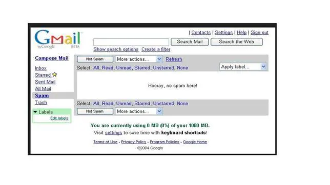 La evolución de Gmail en sus nueve años