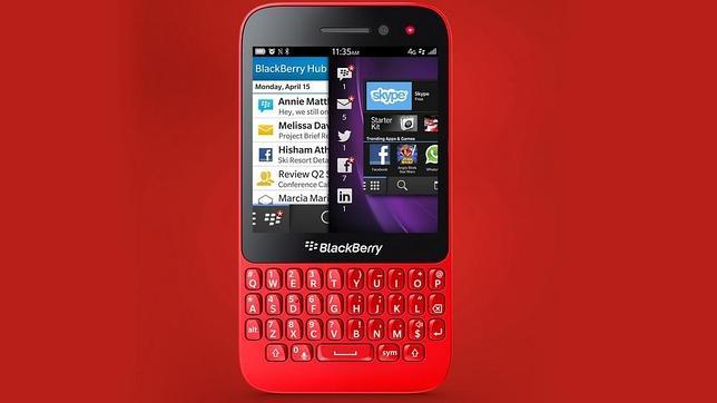 Blackberry presenta «Q5», un móvil dirigido a los jóvenes
