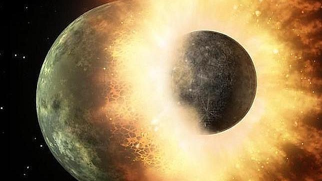 La Luna, formada en una explosión nuclear natural