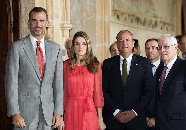 El Príncipe de Asturias: «El español es el producto de España con mayor demanda en el resto del mundo»