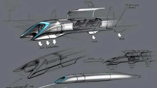 El tren del futuro: a mil kilómetros por hora y por algo más de 20 dólares