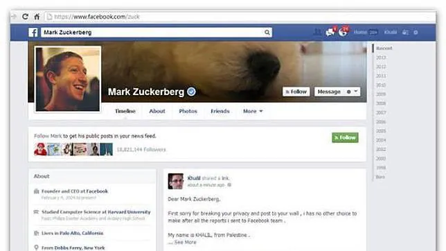 El «hacker» que encontró el «bug» en Facebook se queda sin recompensa oficial