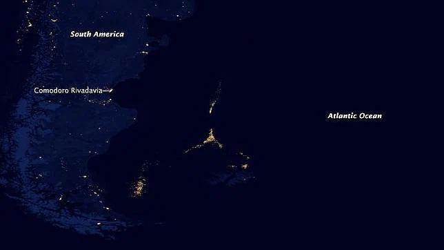 El misterio de la «ciudad de luz» en medio del Atlántico, aclarado por la NASA