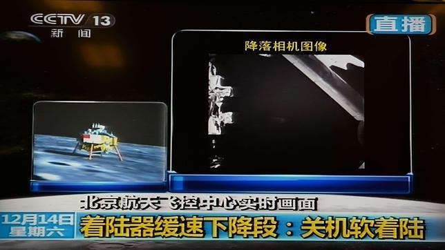 China llega a la Luna con su nave Chang E3 tras 36 años sin alunizajes