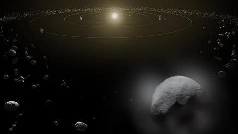 El asteroide Ceres dispara chorros de vapor de agua al espacio