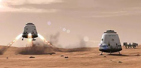 Un cohete privado podrá llevar humanos a Marte «en diez años»