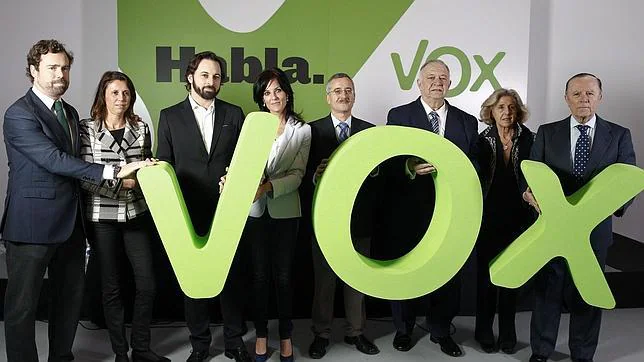 Vox se presentará en Valencia el 29 de marzo de la mano de Vidal-Quadras, Santiago Abascal y Ortega Lara