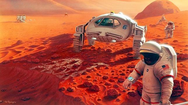 La NASA planea enviar plantas a Marte en 2021