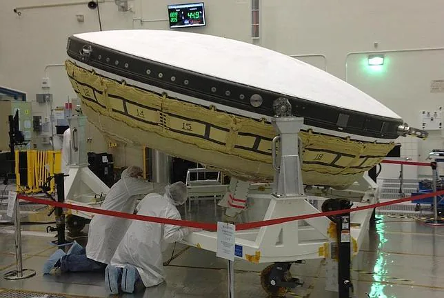 La NASA prepara un «platillo volante» para aterrizar en Marte