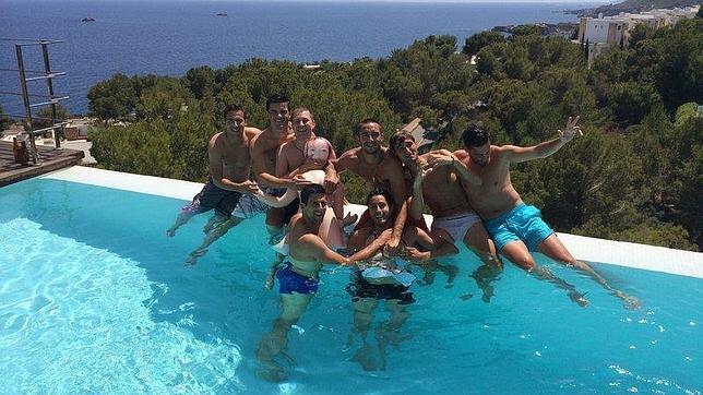 Novak Djokovic en Ibiza 