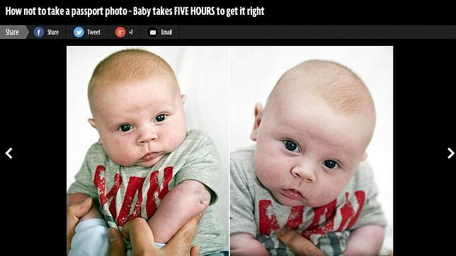 La foto del bebé que se convirtió en una pesadilla